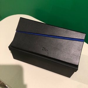Dior Sunglasses Case and Box in BLUE